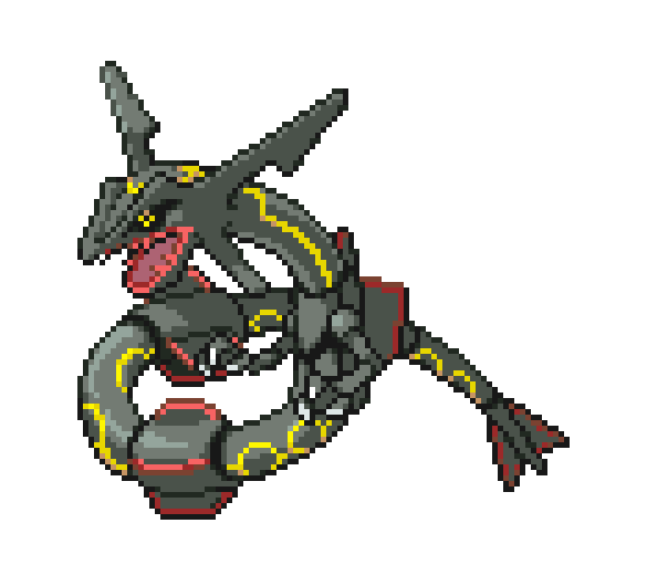 OG shiny Rayquaza
